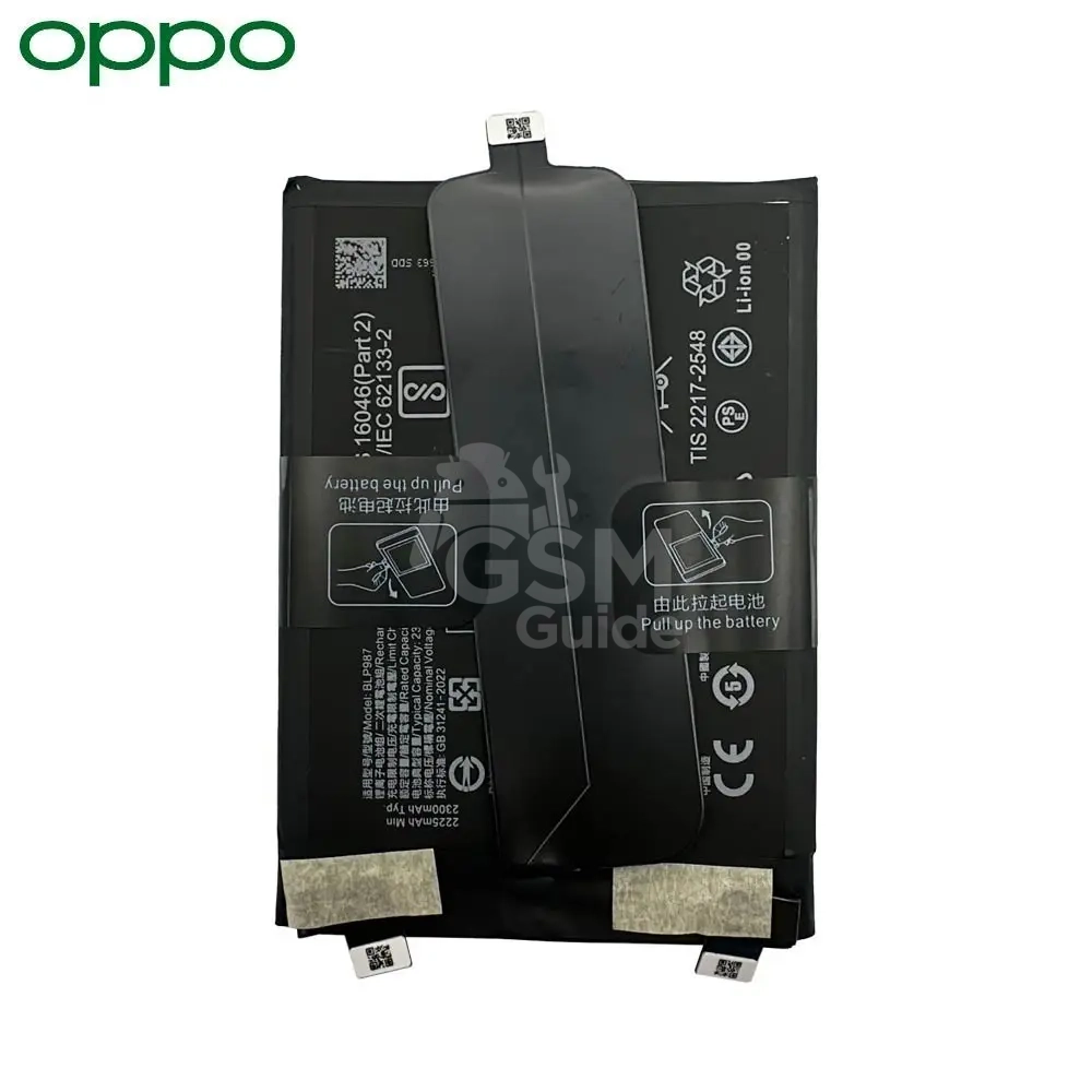 77425 Batterie d'origine OPPO Reno13 F 5G – Image 1