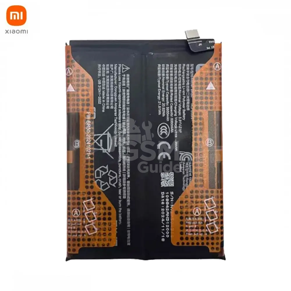 81048 Batterie Originale Xiaomi Redmi Note 14 4G – Image 1
