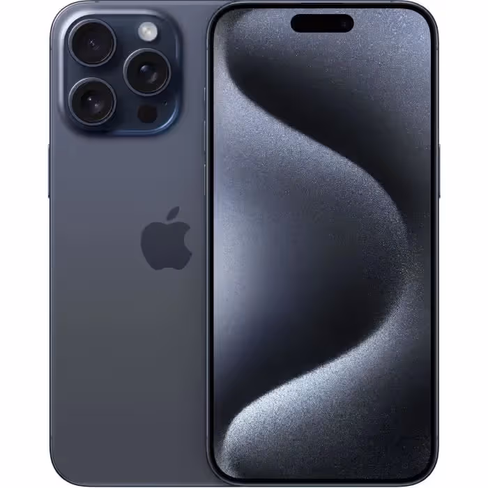 a3w794ov8un6itnqxwiscbaelv4wve362gxo7hoj iPhone 15 Pro Max 256Go - Bleu Titanium – Image 1