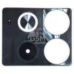 Verre de lentille avec cadre pour Infinix Note 40 4G