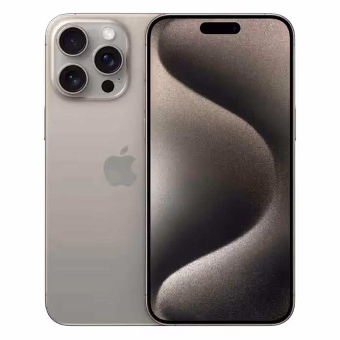 iphone-15-pro-max-512go-titane-naturel-apple iPhone 15 Pro Max 256Go - Titane Naturel – Image 1