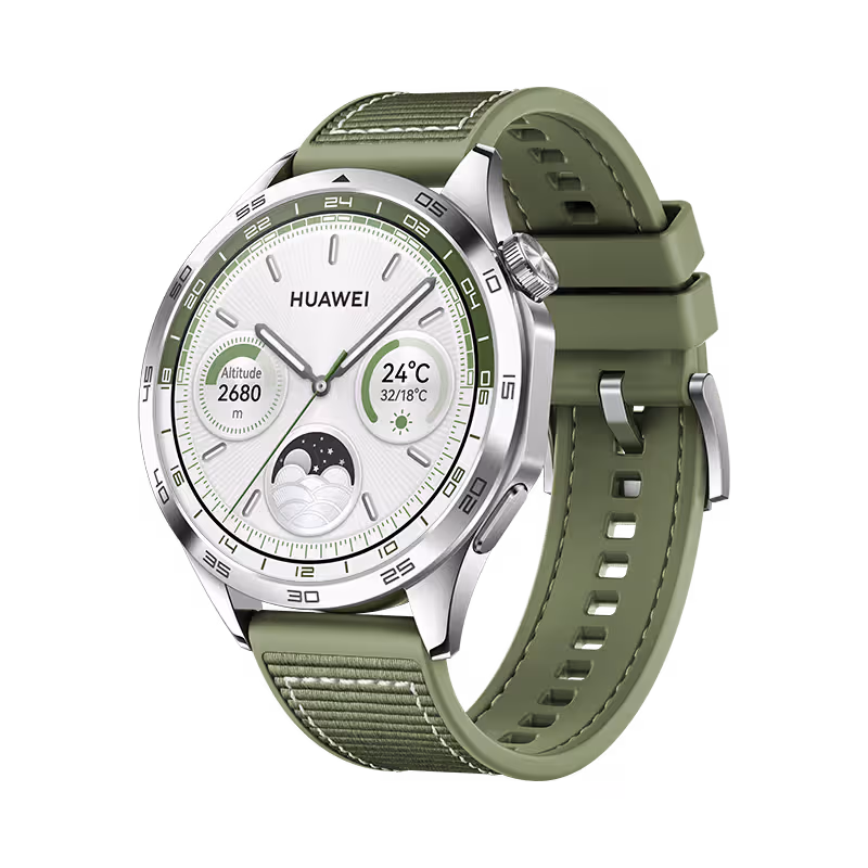 montre-connectee-huawei-watch-gt4-46mm-vert-2 Montre connectée Huawei Watch GT 4 46mm - Vert – Image 1