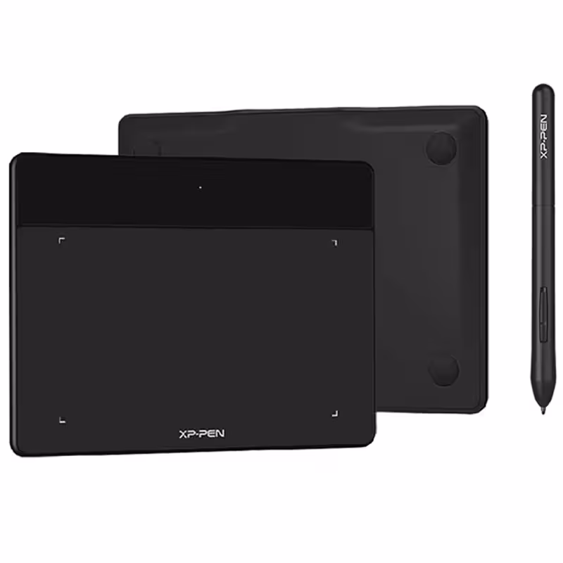 tablette-graphique-xp-pen-deco-fun-xs-noir-deco-funxs-black-a Tablette Graphique XP-PEN Déco Fun XS - Noir – Image 1