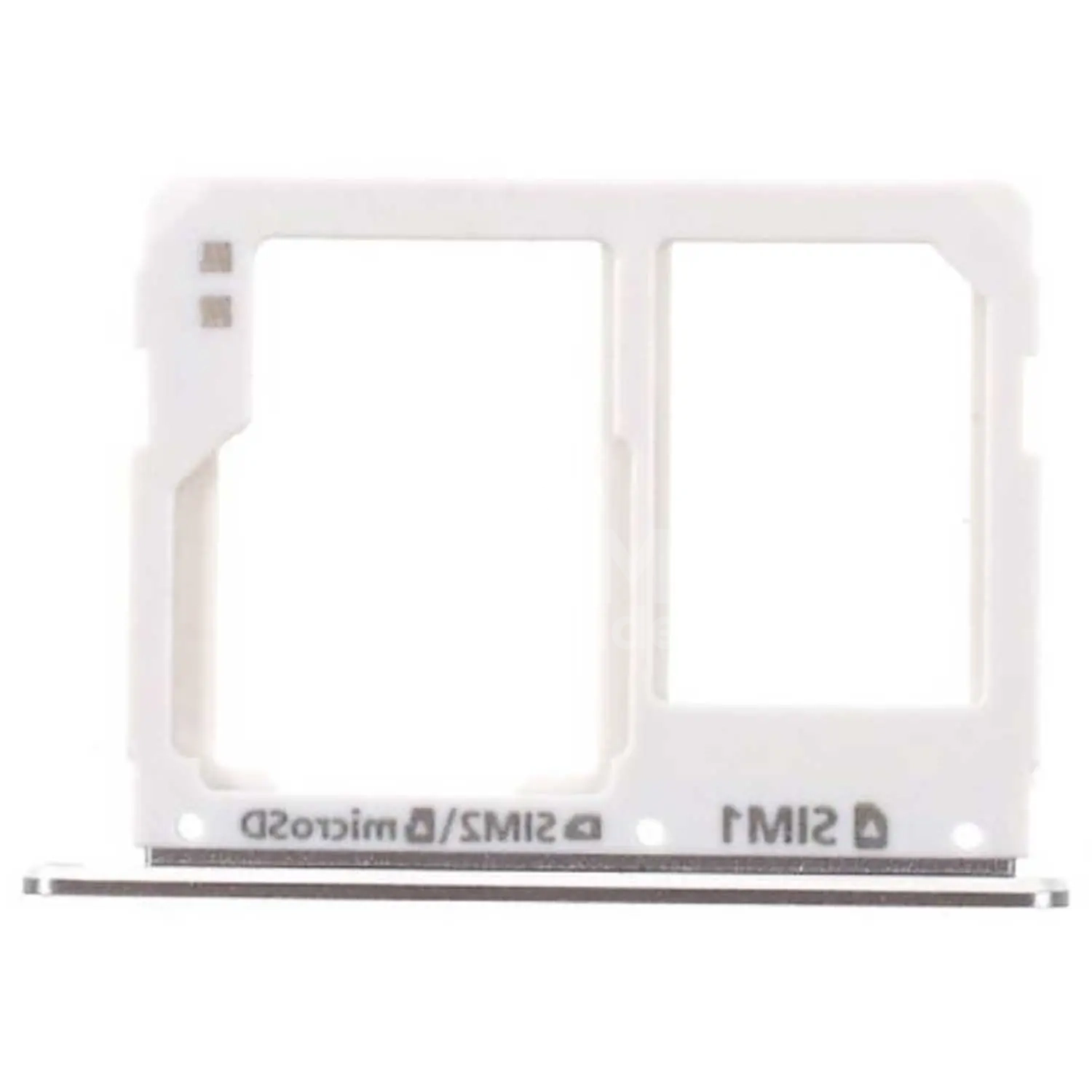 14467 (1) Tiroir Sim Premium Samsung Galaxy A5 2016 A510 Argent – Image 1