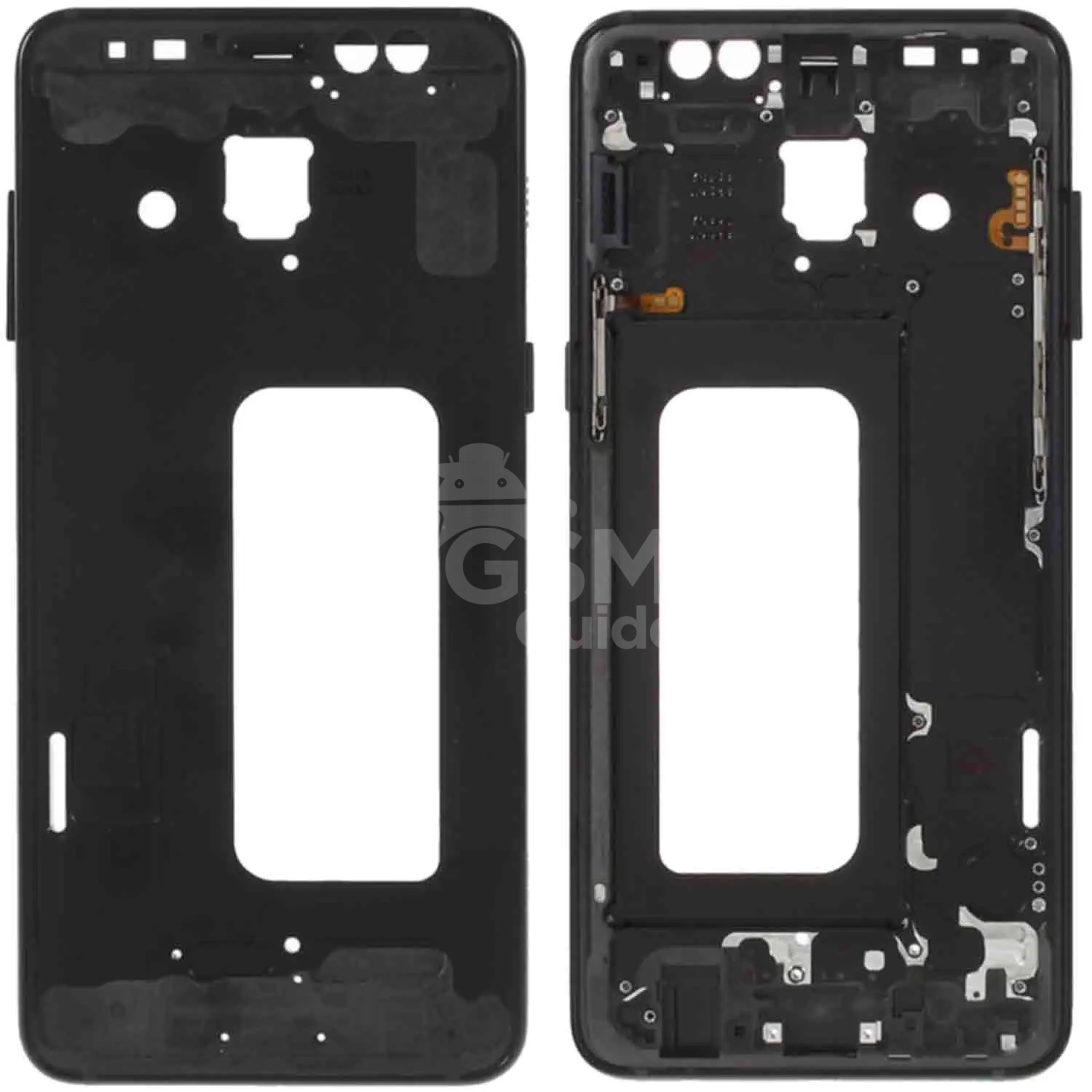 16389 Châssis Samsung Galaxy A8 2018 A530 Noir – Image 1