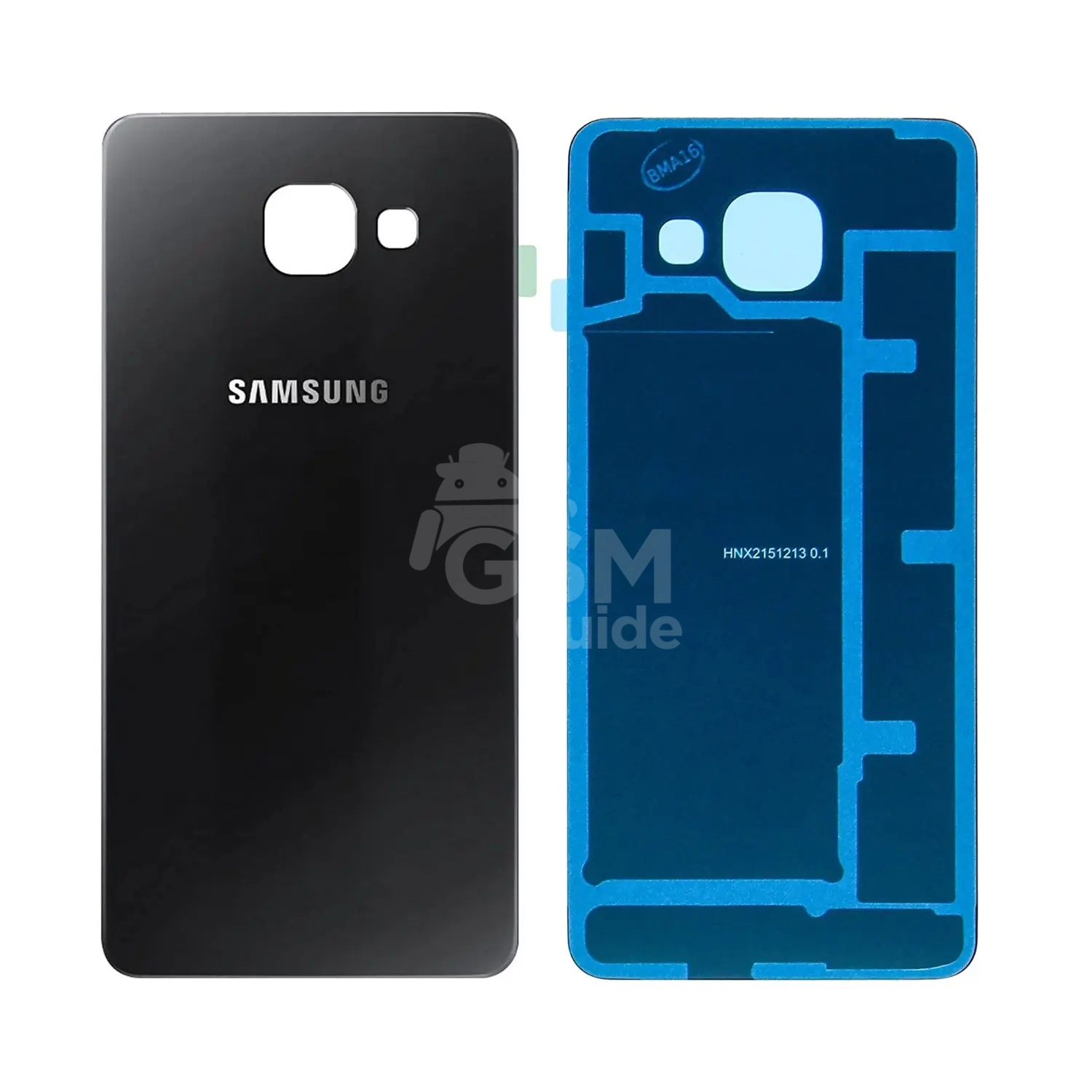 21644 Cache Arrière Premium Samsung Galaxy A3 2016 A310 Noir – Image 1