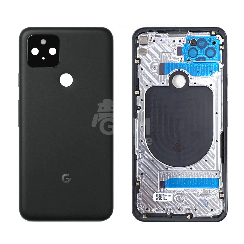 22596 Coque arrière premium noire pour Google Pixel 5 – Image 1