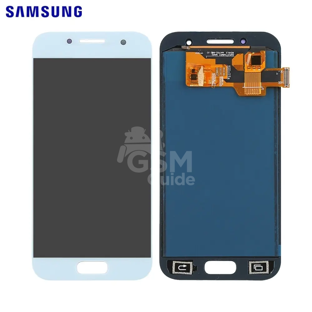 35678 Afficheur Original Samsung Galaxy A3 2017 A320 Bleu – Image 1
