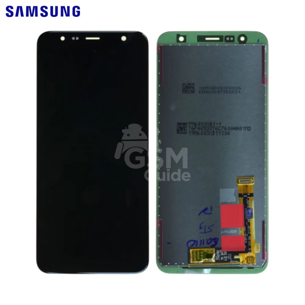35844 Afficheur Original Samsung Galaxy J4 Plus J415 / Galaxy J6 Plus J610 Noir – Image 1