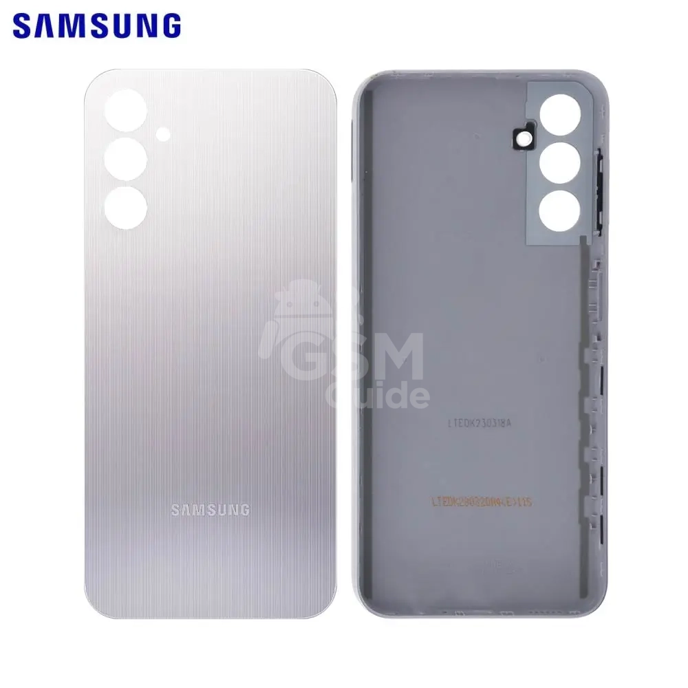 40219 Cache Arrière Original Samsung Galaxy A14 4G A145 Argent – Image 1
