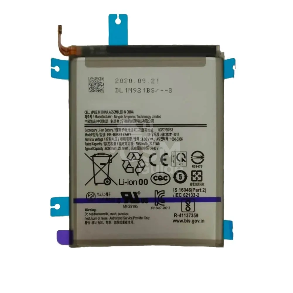 41326 Batterie premium Samsung Galaxy M31s – Image 1