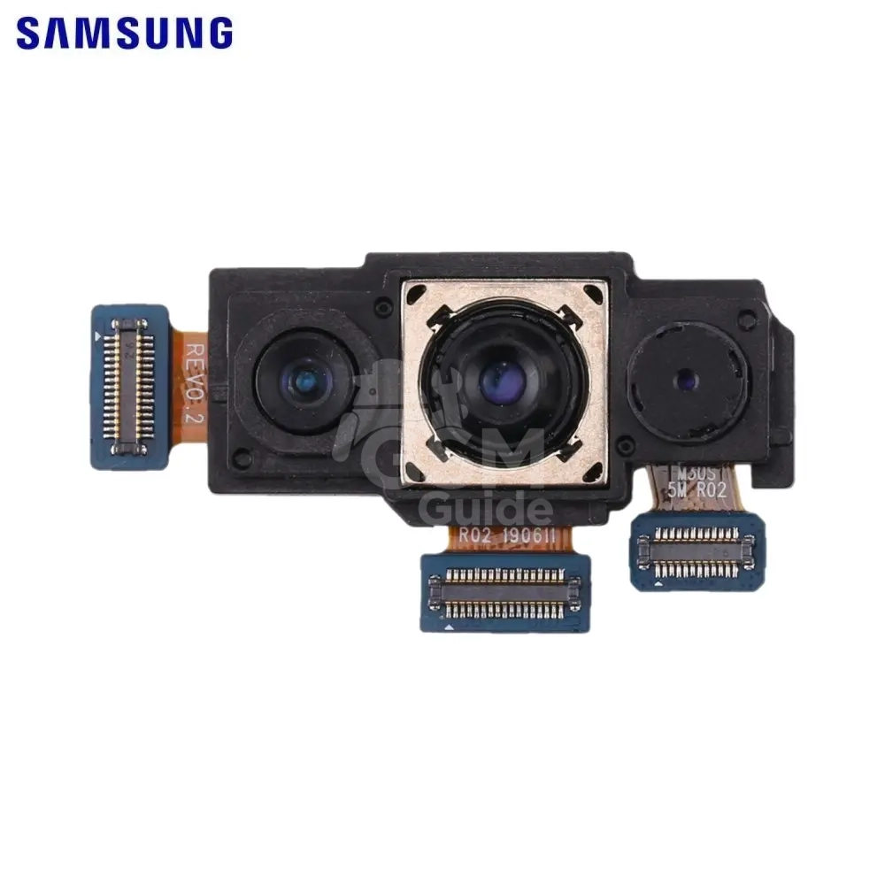 41594 Appareil photo d'origine Samsung Galaxy M30S M307/Galaxy M21 M215 GH96-12941A 48MP+8MP+5MP – Image 1