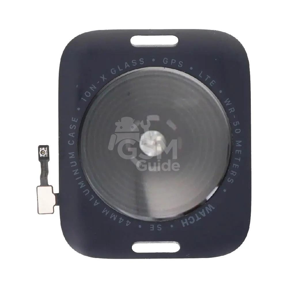 41637 Cache Arrière Apple Watch SE 44mm (2e génération) GPS+Cellular Noir – Image 1