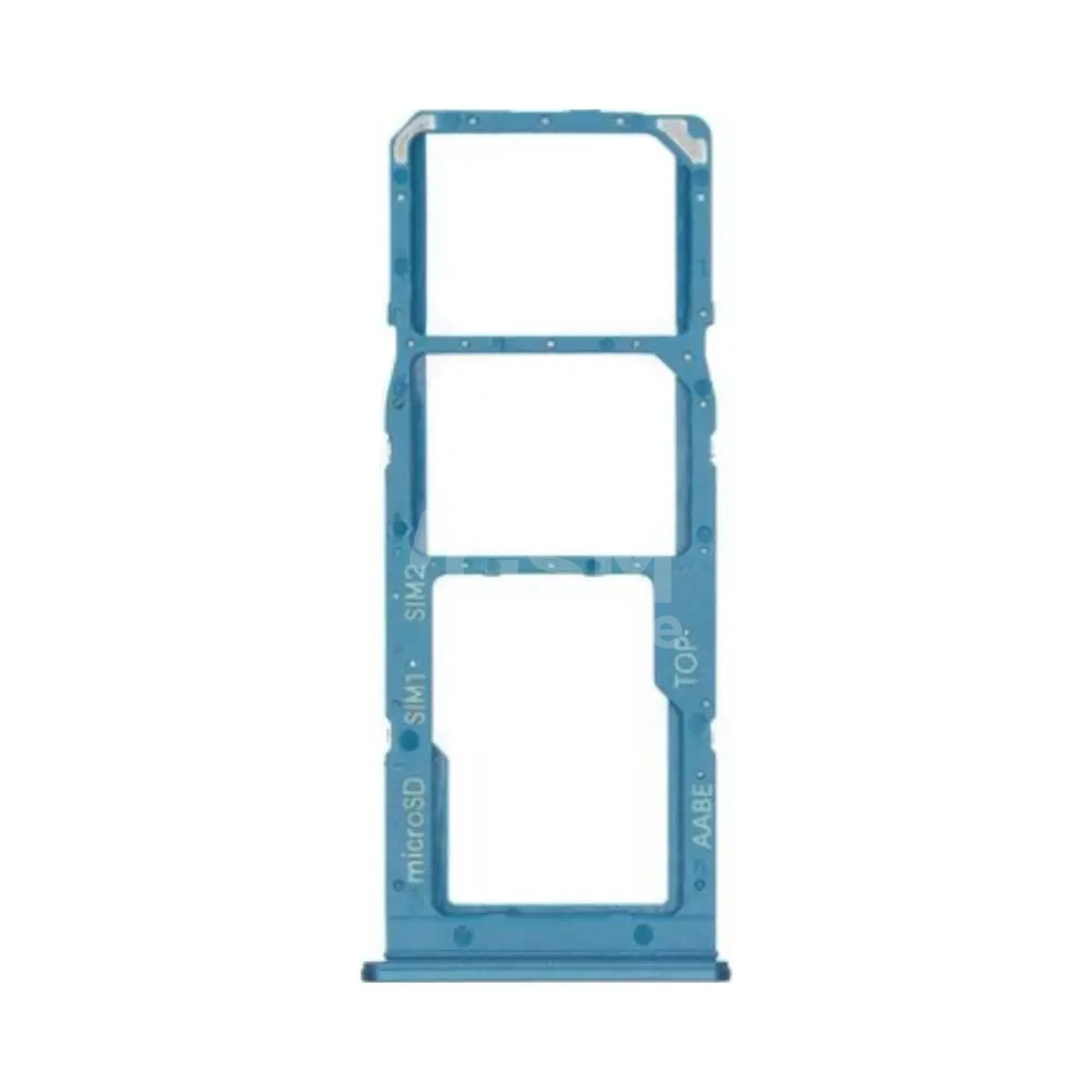 42529 Tiroir Sim Premium Samsung Galaxy A12 A125/Galaxy A12 Nacho A127 Bleu – Image 1