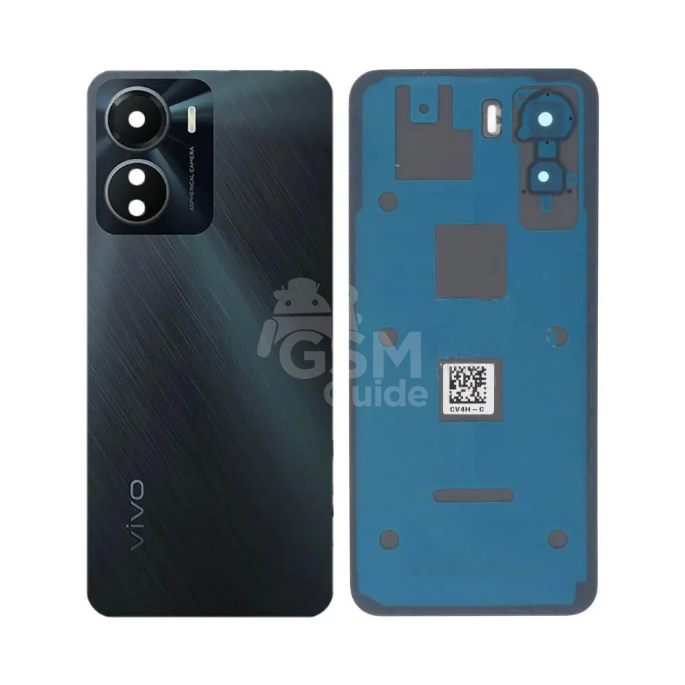 43534 Cache Arrière Premium Vivo Y16 Noir Elegant – Image 1