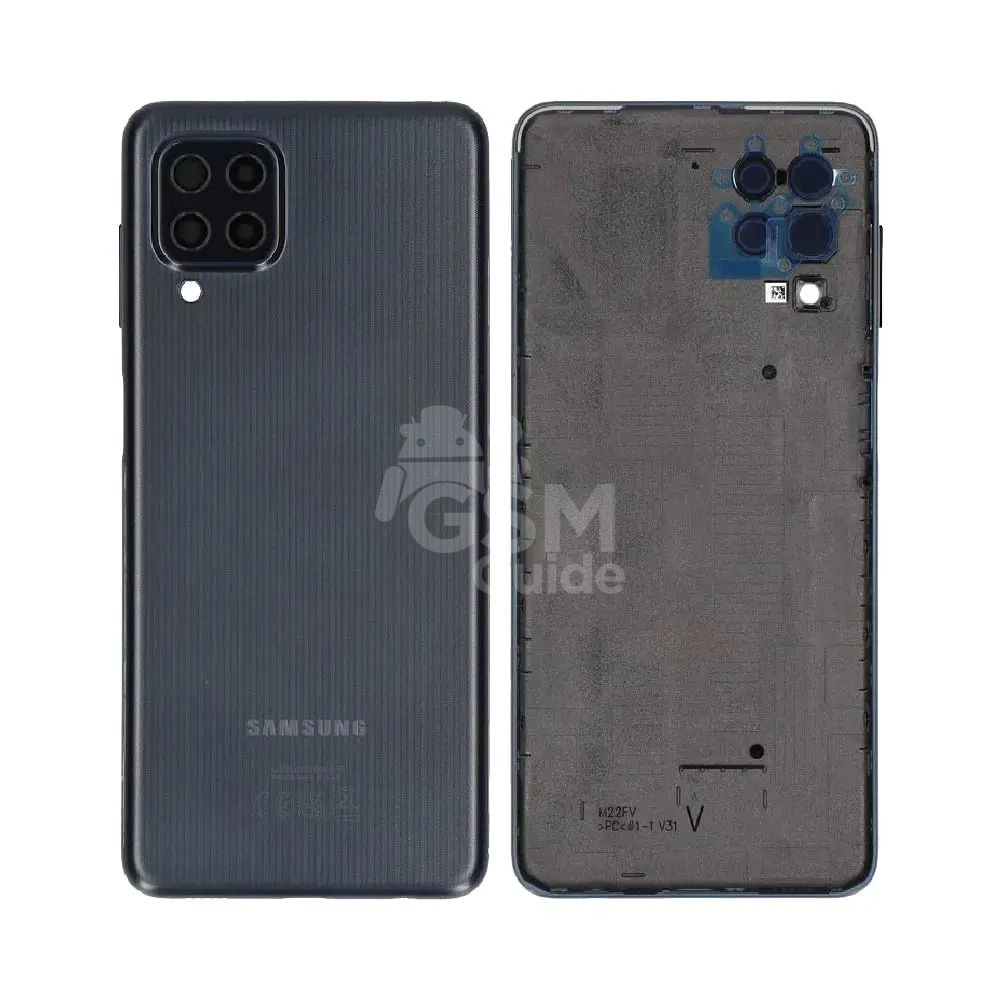 43788 Coque arrière premium noire pour Samsung Galaxy M22 – Image 1