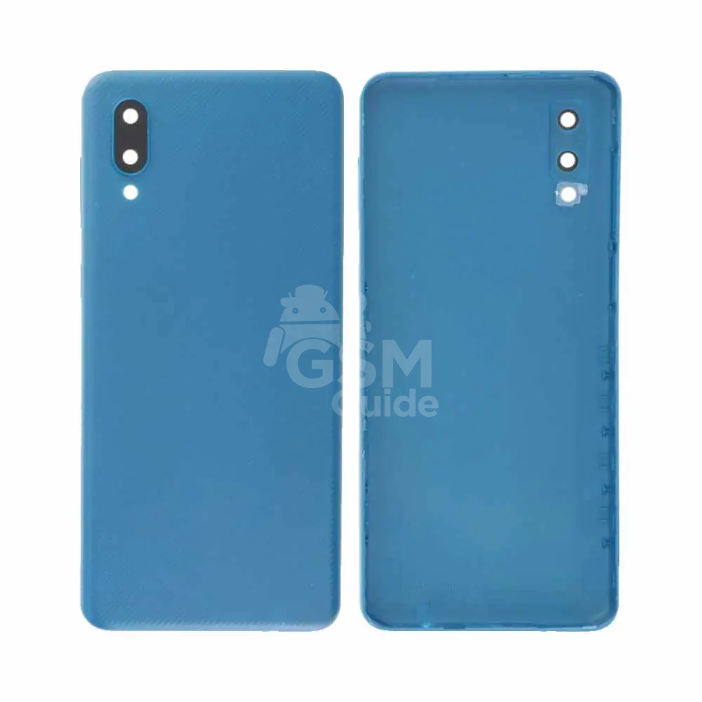 51880 Cache Arrière Premium Samsung Galaxy A02 A022F Bleu – Image 1