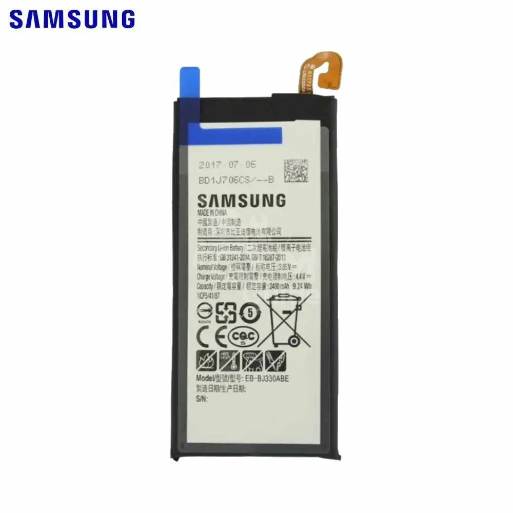 55976 Batterie d'origine Samsung Galaxy J3 2017 J330 GH43-04756A EB-BJ330ABE – Image 1