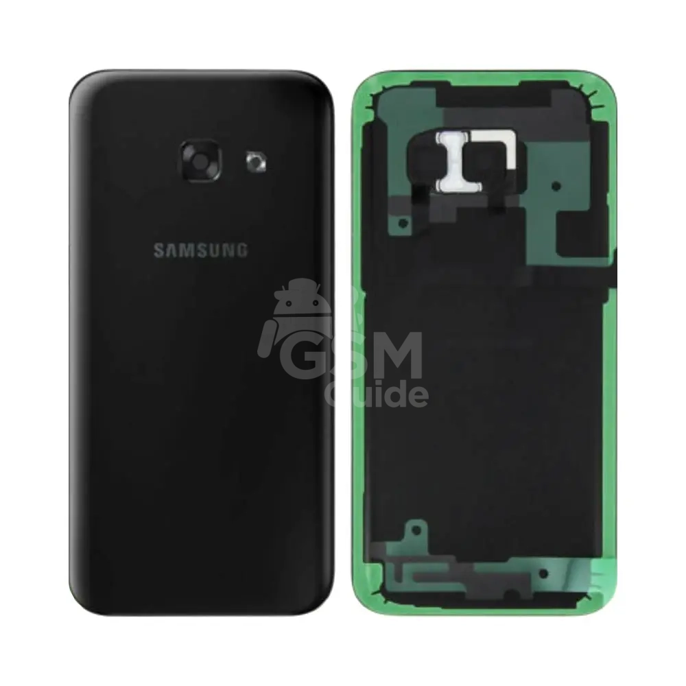 65641 Cache Arrière Premium Samsung Galaxy A3 2017 A320 Noir – Image 1