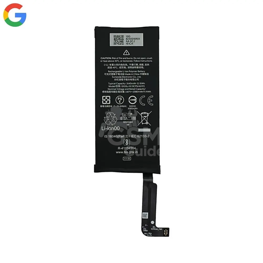 69636 Batterie d'origine Google Pixel 4a 4G – Image 1