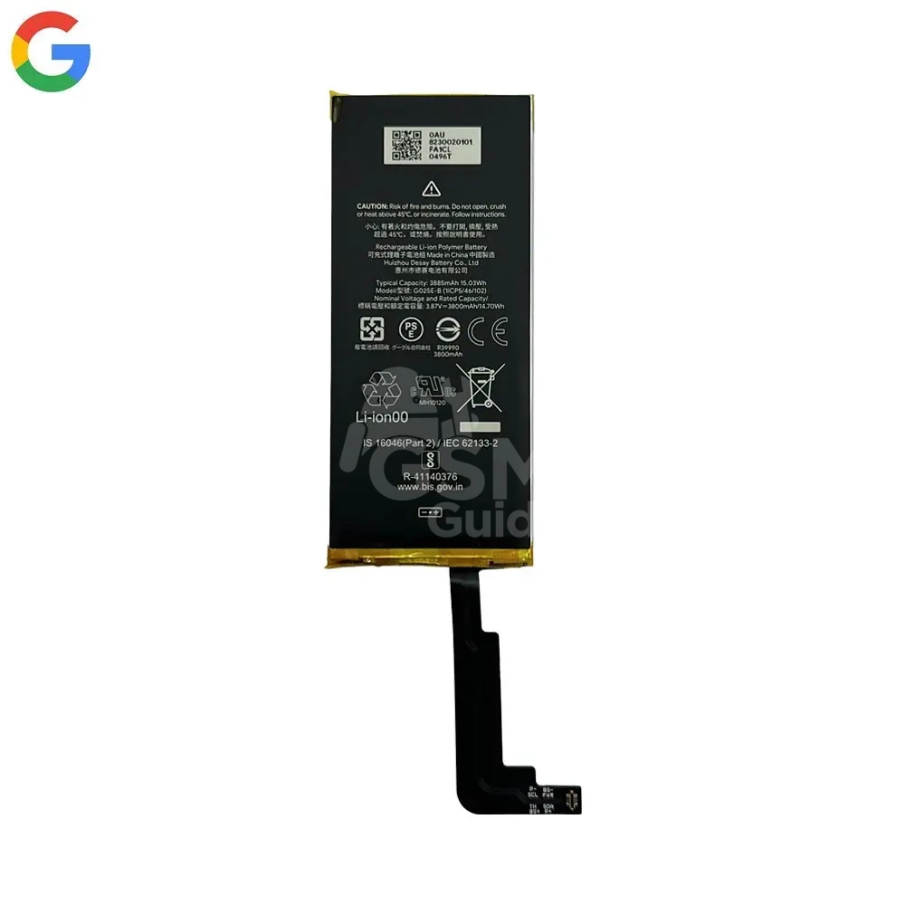 69637 Batterie d'origine Google Pixel 4a 5G – Image 1