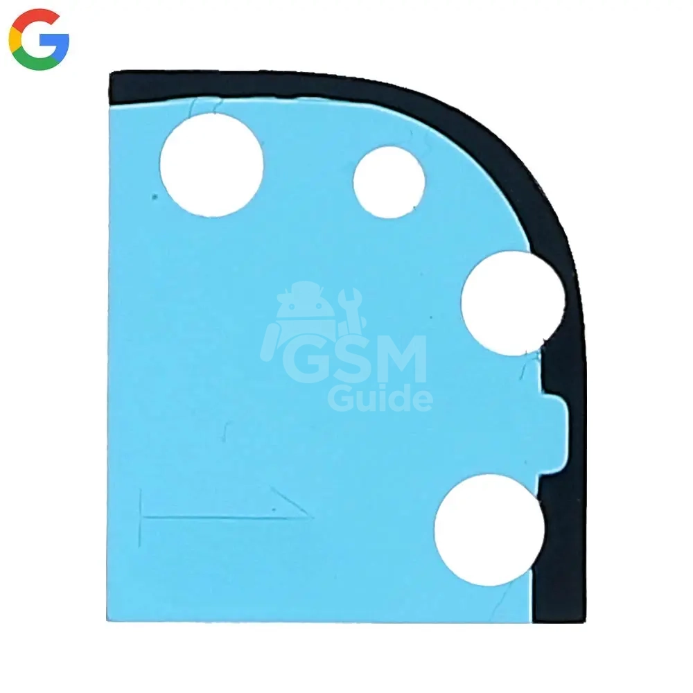 69849 Autocollant adhésif d'écran d'origine Google Pixel 4a 4G (en haut à gauche) – Image 1