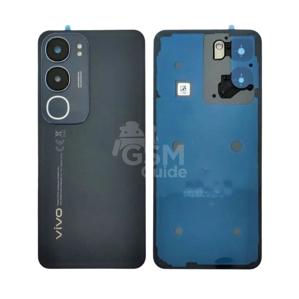 83646 Cache Arrière Premium Vivo Y19s Glossy Black – Image 1