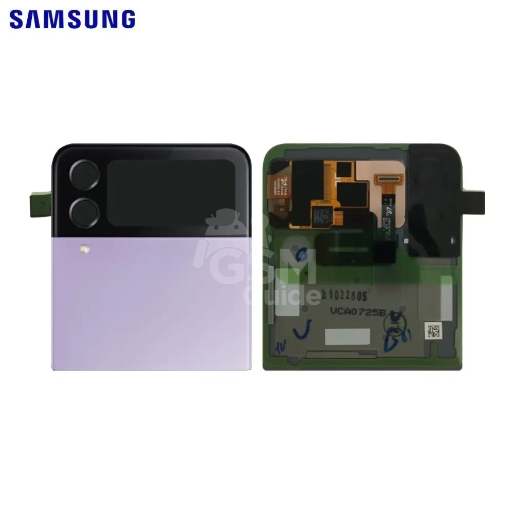 33056 Cache Arrière Original Samsung Galaxy Z Flip 4 5G F721 (Supérieur) Lavander – Image 1