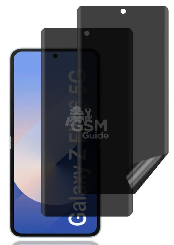 41NlNqpYIJL Film de protection hydrogel VWK privacy hd Galaxy Z Flip 6 – Image 1