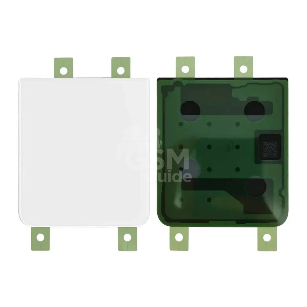 43110 Cache Arrière Premium Samsung Galaxy Z Flip 4 5G F721 (Inférieur) Blanc – Image 1