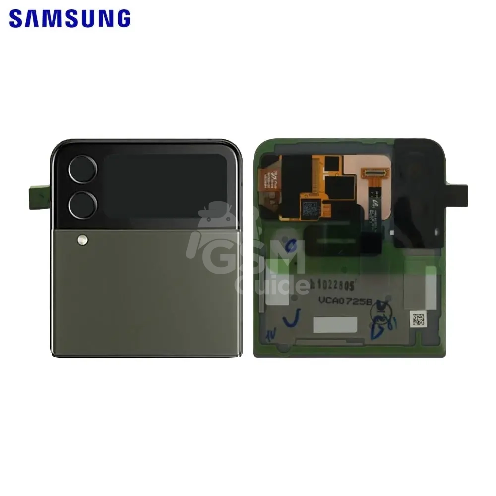 43225 Cache Arrière Original Samsung Galaxy Z Flip 4 5G F721 Kaki – Image 1