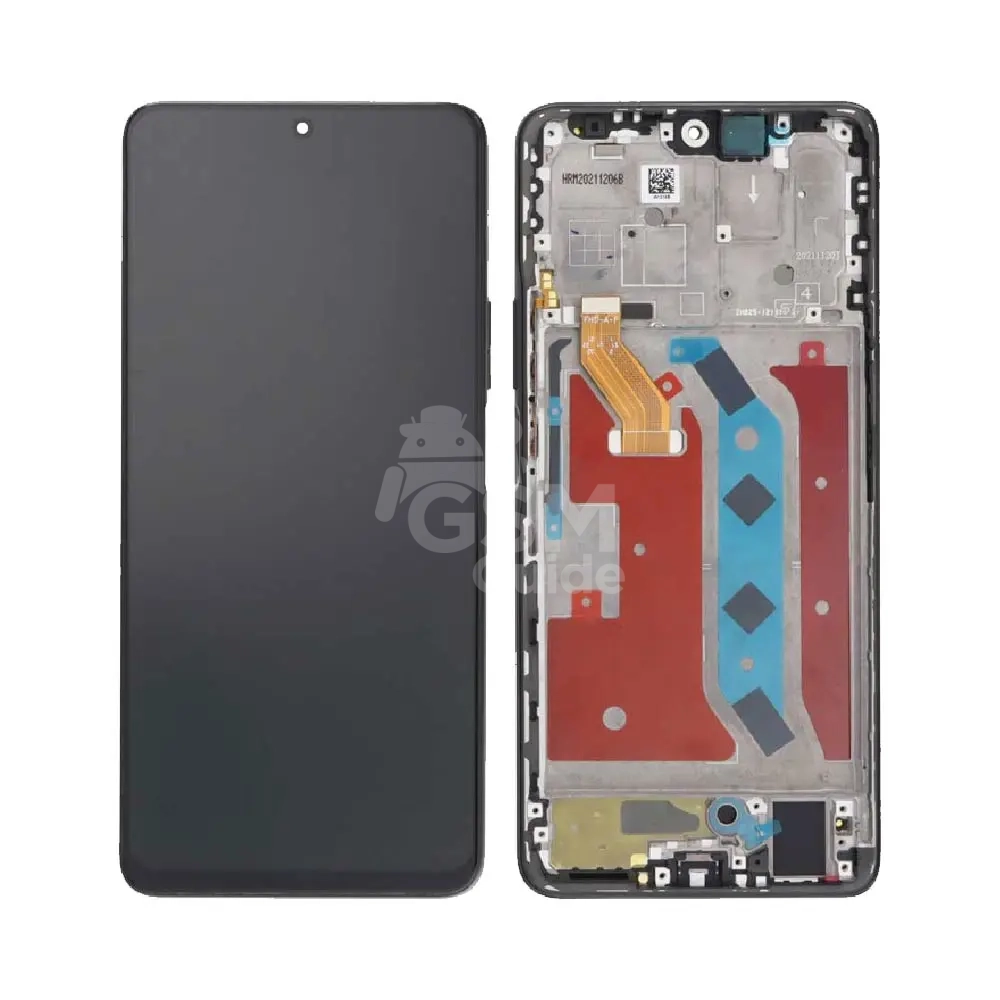 46464 Afficheur complet original pour Honor Magic 4 Lite 5G / Magic 4 Lite 4G Noir Minuit – Image 1