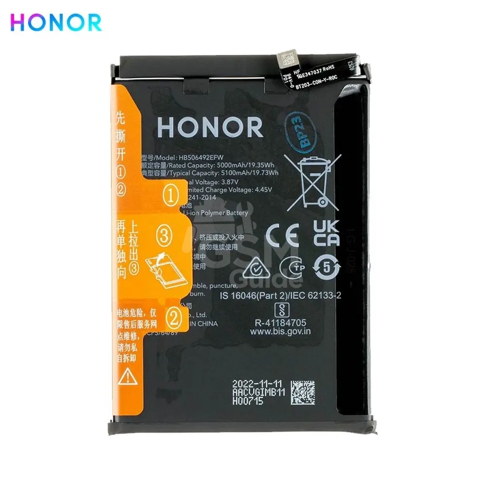 49249 Batterie d'origine Honor Magic 5 Lite – Image 1