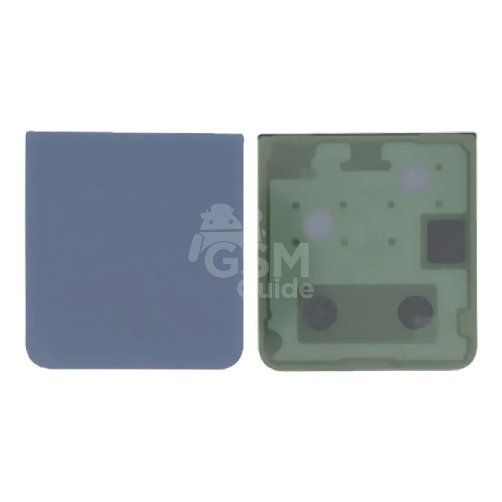 50465 Cache Arrière Premium Samsung Galaxy Z Flip 5 5G F731 Bleu – Image 1