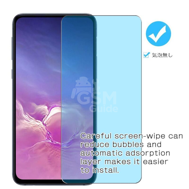 61ZUrSWu4ML Film de protection hydrogel VWK anti blue Galaxy Note 10 – Image 1