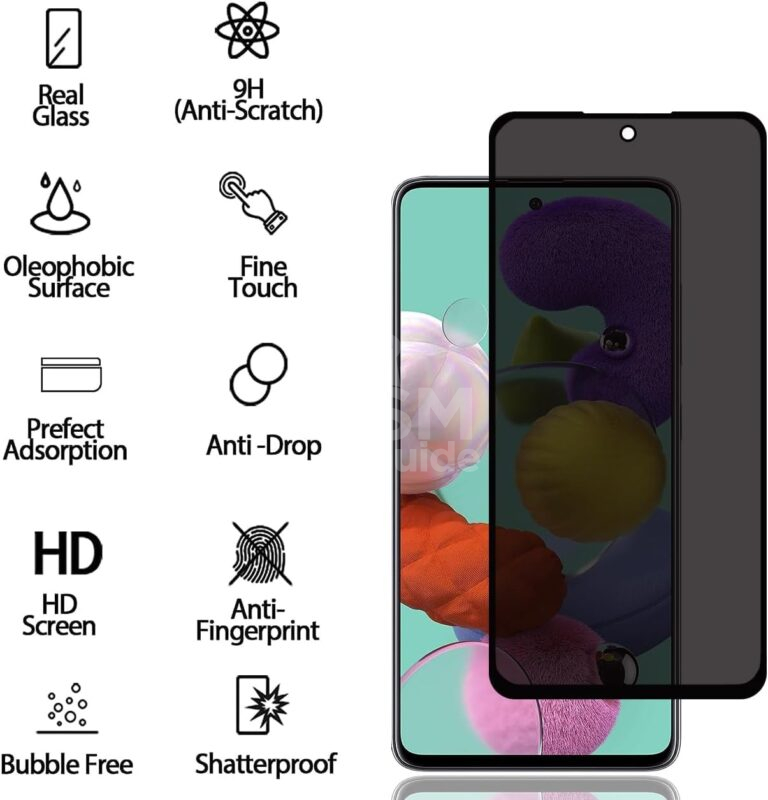 61isQN7OftL Film de protection hydrogel VWK privacy clear film Galaxy A35 – Image 1