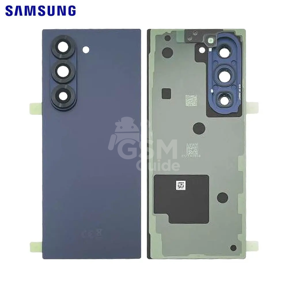 66057 Cache Arrière Original Samsung Galaxy Z Fold 6 5G F956 Bleu Nuit – Image 1