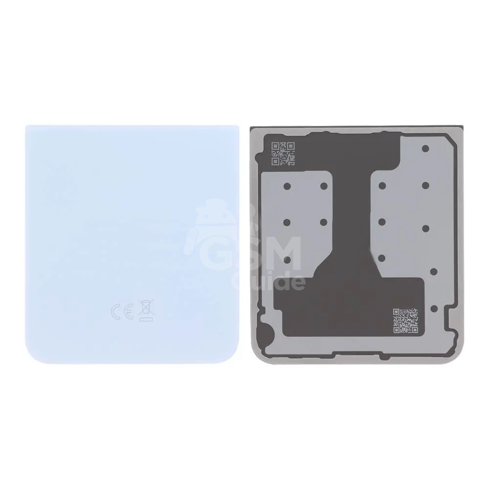 66061 Cache Arrière Premium Samsung Galaxy Z Flip 6 5G F741 Bleu – Image 1
