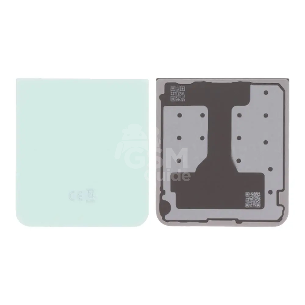66062 Cache Arrière Premium Samsung Galaxy Z Flip 6 5G F741 Vert d'Eau – Image 1