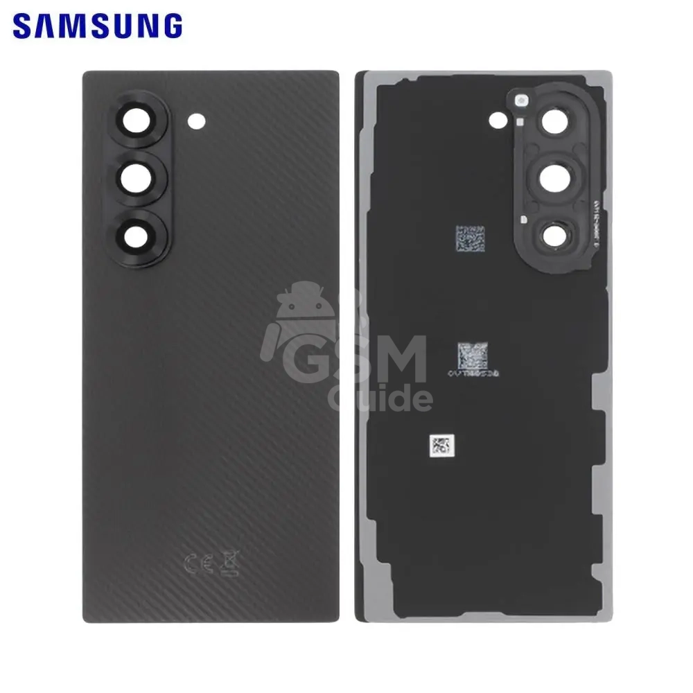66841 Cache Arrière Original Samsung Galaxy Z Fold 6 5G F956 Noir Carbone – Image 1