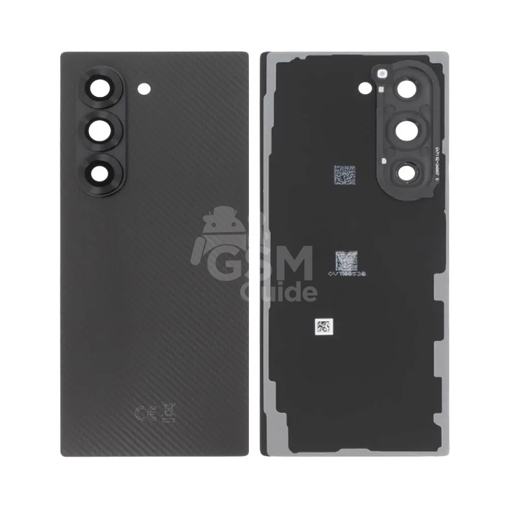 66842 Cache Arrière Premium Samsung Galaxy Z Fold 6 5G F956 Noir Carbone – Image 1