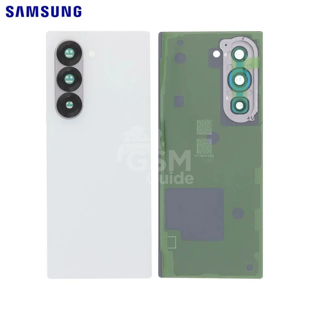67406 Cache Arrière Original Samsung Galaxy Z Fold 6 5G Blanc – Image 1