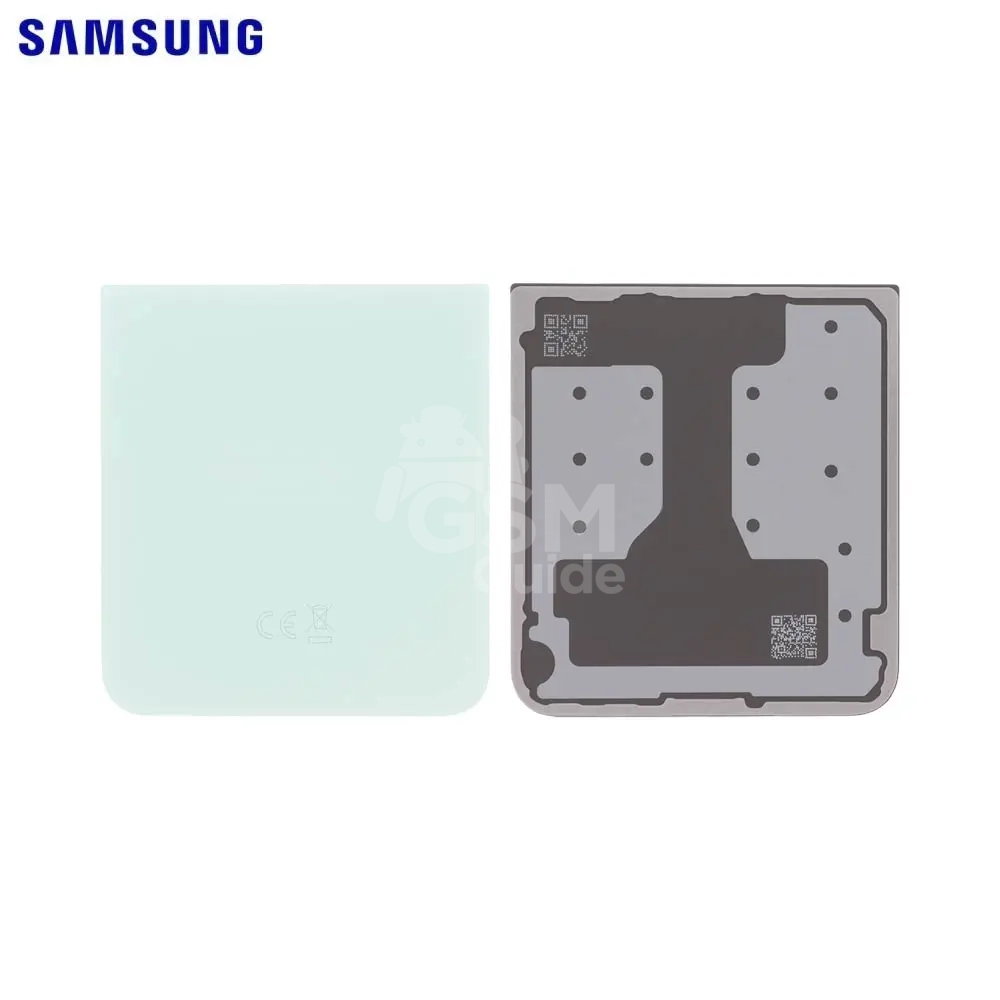 67466 Cache Arrière Original Samsung Galaxy Z Flip 6 5G F741 Vert d'Eau – Image 1