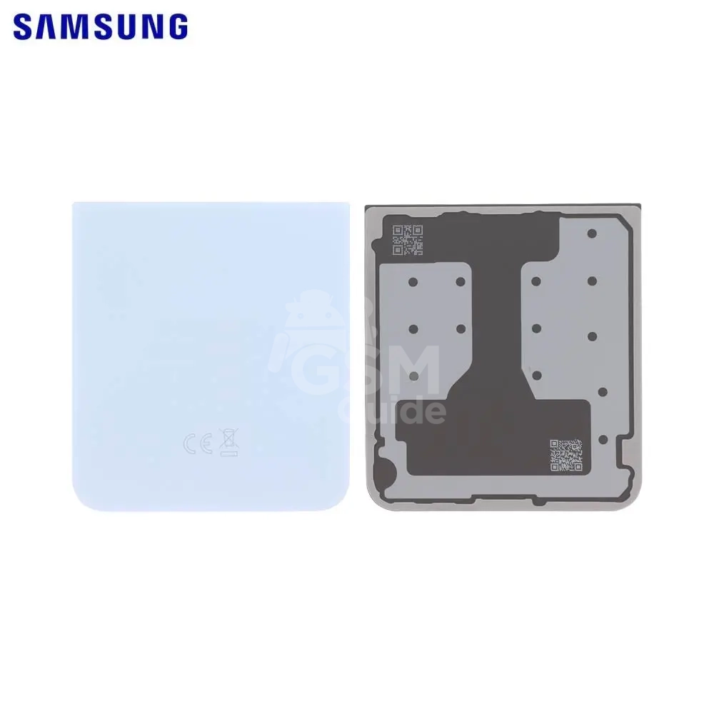 67467 Cache Arrière Original Samsung Galaxy Z Flip 6 5G F741 Bleu – Image 1