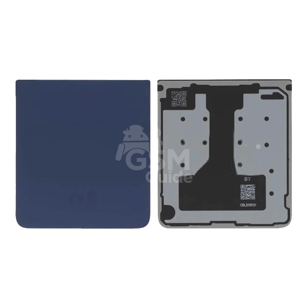 85046 Cache Arrière Premium Samsung Galaxy Z Flip 7 5G F766 Bleu Nuit – Image 1