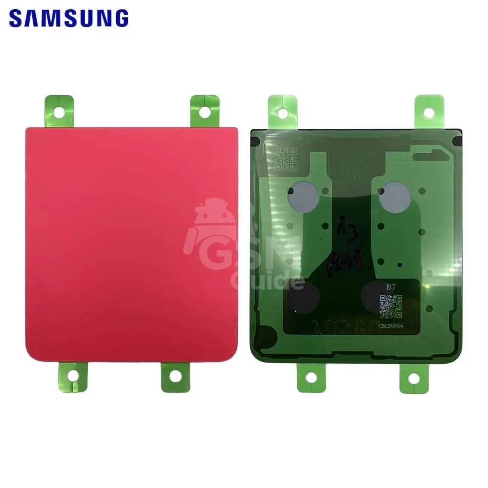 86729 Cache Arrière Original Samsung Galaxy Z Flip 7 5G F766 Corail – Image 1
