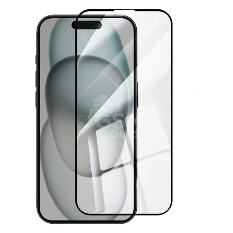 film-en-verre-trempe-avec-contour-noir-iphone-17 Film de protection VWK hd film pour iPhone 17 / 17 Pro / 17 Pro Max / Air – Image 1