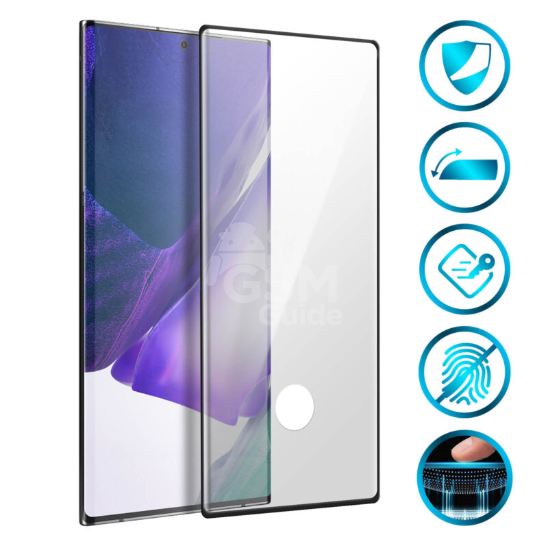 glass-elec-bk-n985-r Film de protection hydrogel VWK hd film Galaxy Note 20 Ultra – Image 1