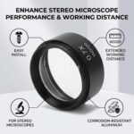 0.7X Barlow Lens WD120 – Lentille Barlow pour microscope avec distance de travail 120mm – Image 4