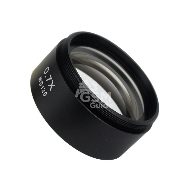0.7X Barlow Lens WD120 – Lentille Barlow pour microscope avec distance de travail 120mm4 0.7X Barlow Lens WD120 – Lentille Barlow pour microscope avec distance de travail 120mm – Image 1